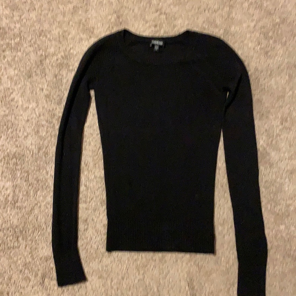 BeBe black thin sweater.